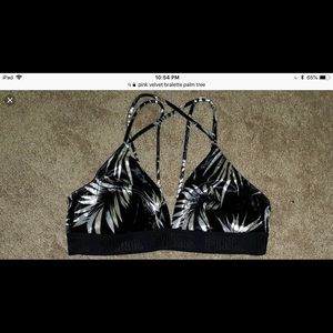 Velvet bralette